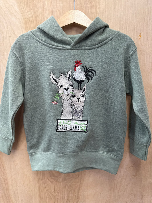 Not My Prob-Llama Toddler Hoodie