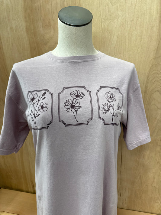 Framed Flowers Tee