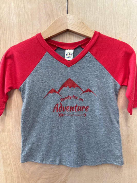 Ready For An Adventure 3/4 Sleeve Infant Tee