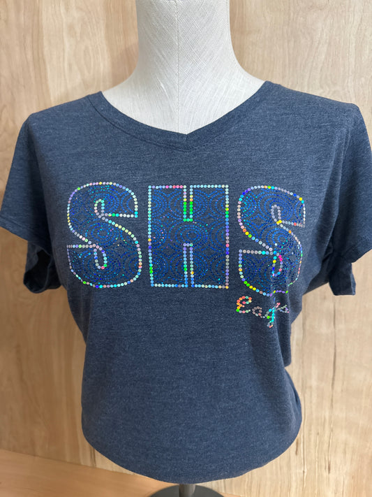 SHS Eagles Spangled V-Neck