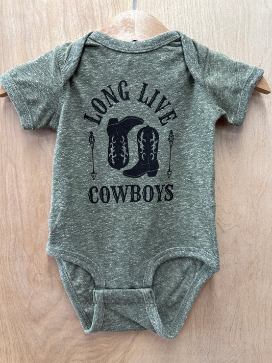 Long Live Cowboys Romper