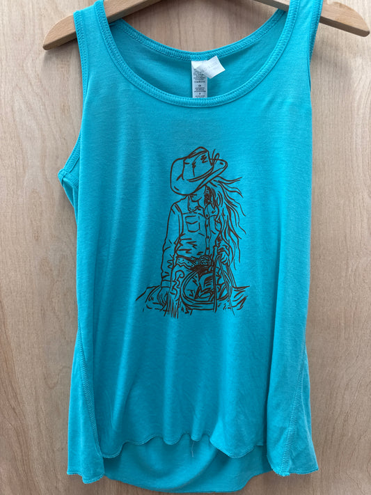 Cowgirl Girls Tank