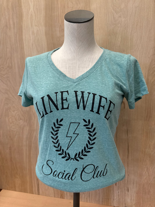 Social Club V-Neck Tee