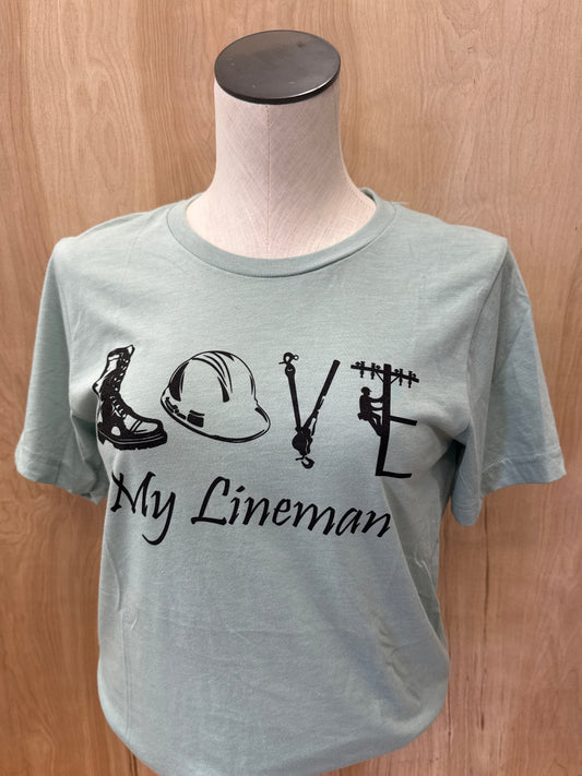 Love My Lineman Tee
