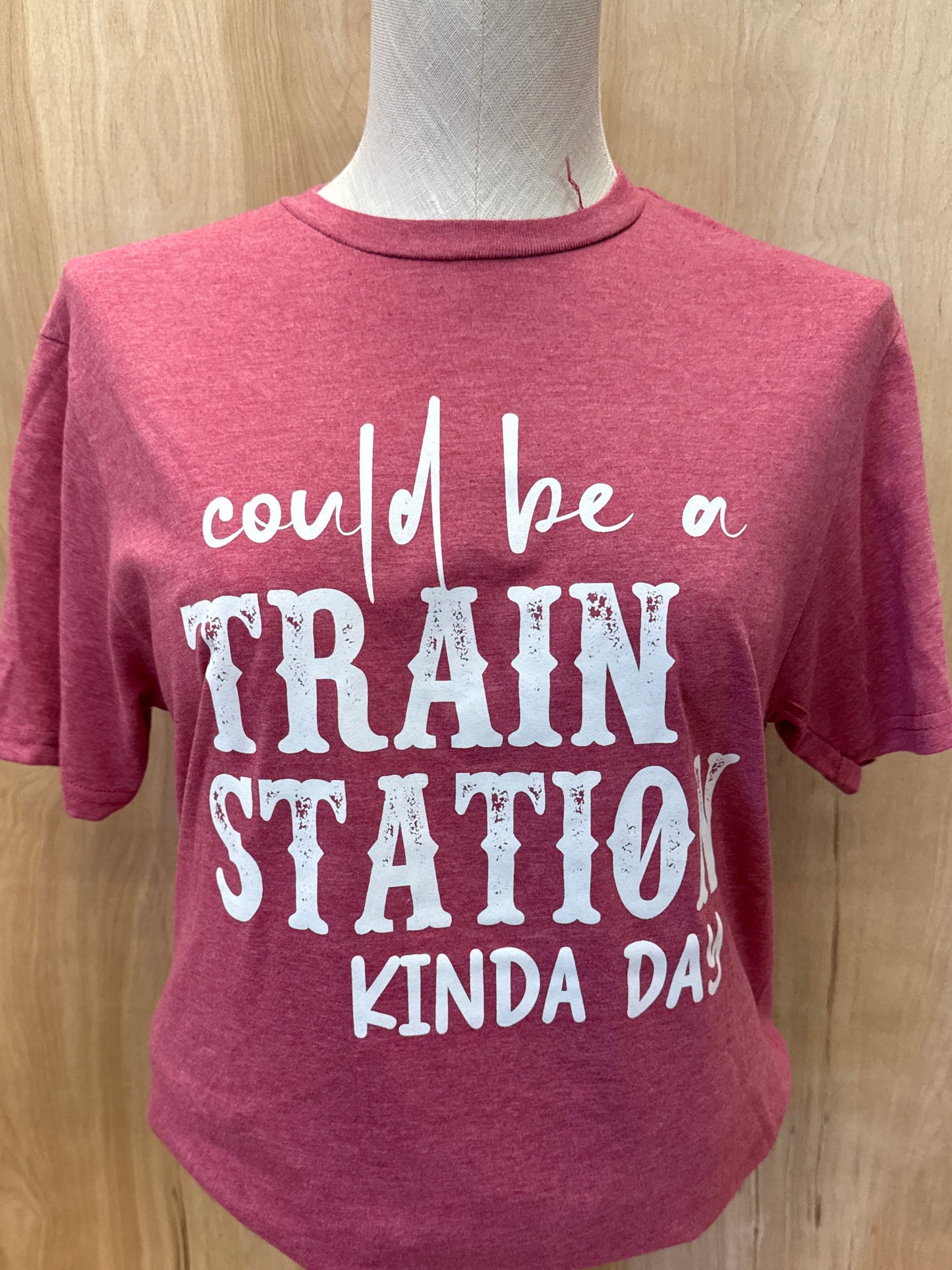 Train Station Kind of Day Tee