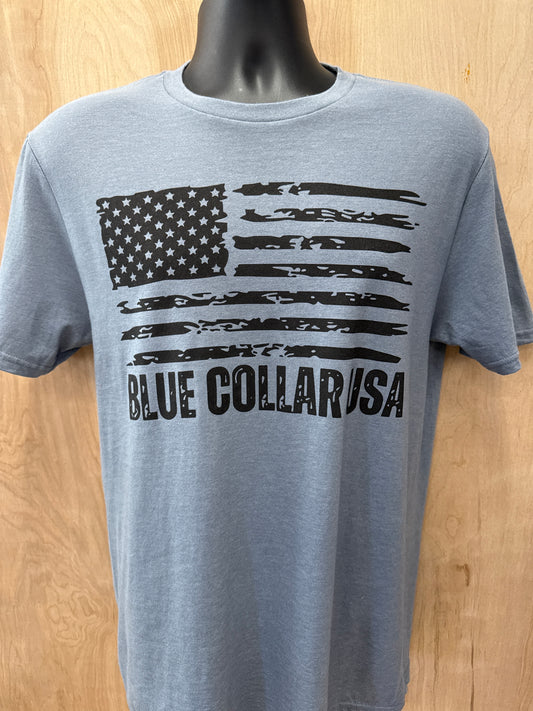 Blue Collar USA Tee
