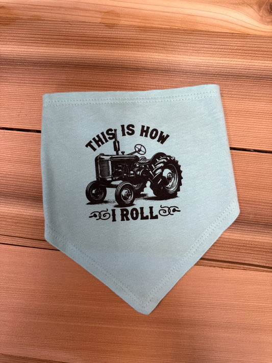 How I Roll Bib