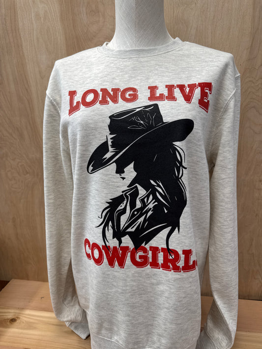 Long Live Cowgirls Crewneck