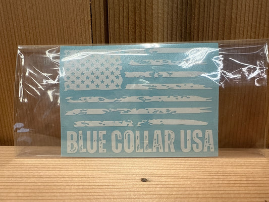 Blue Collar USA Decal
