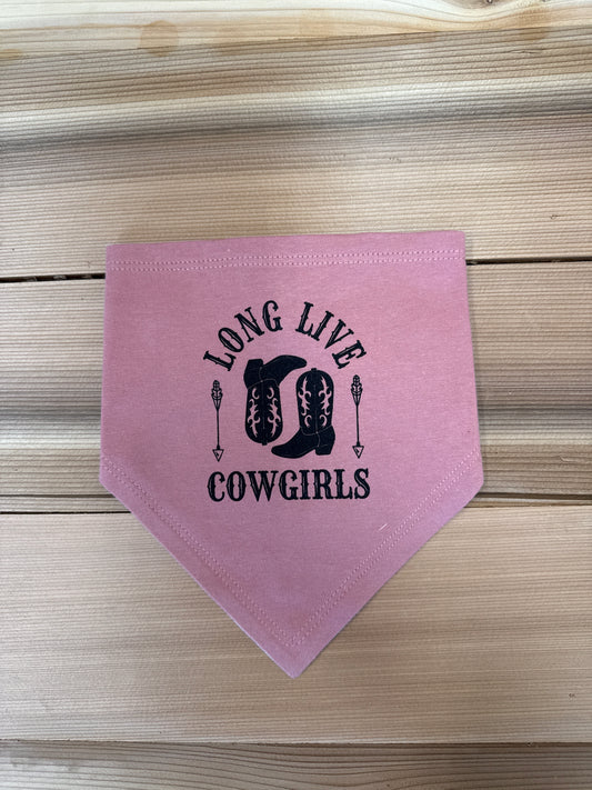 Long Live Cowgirls Bib