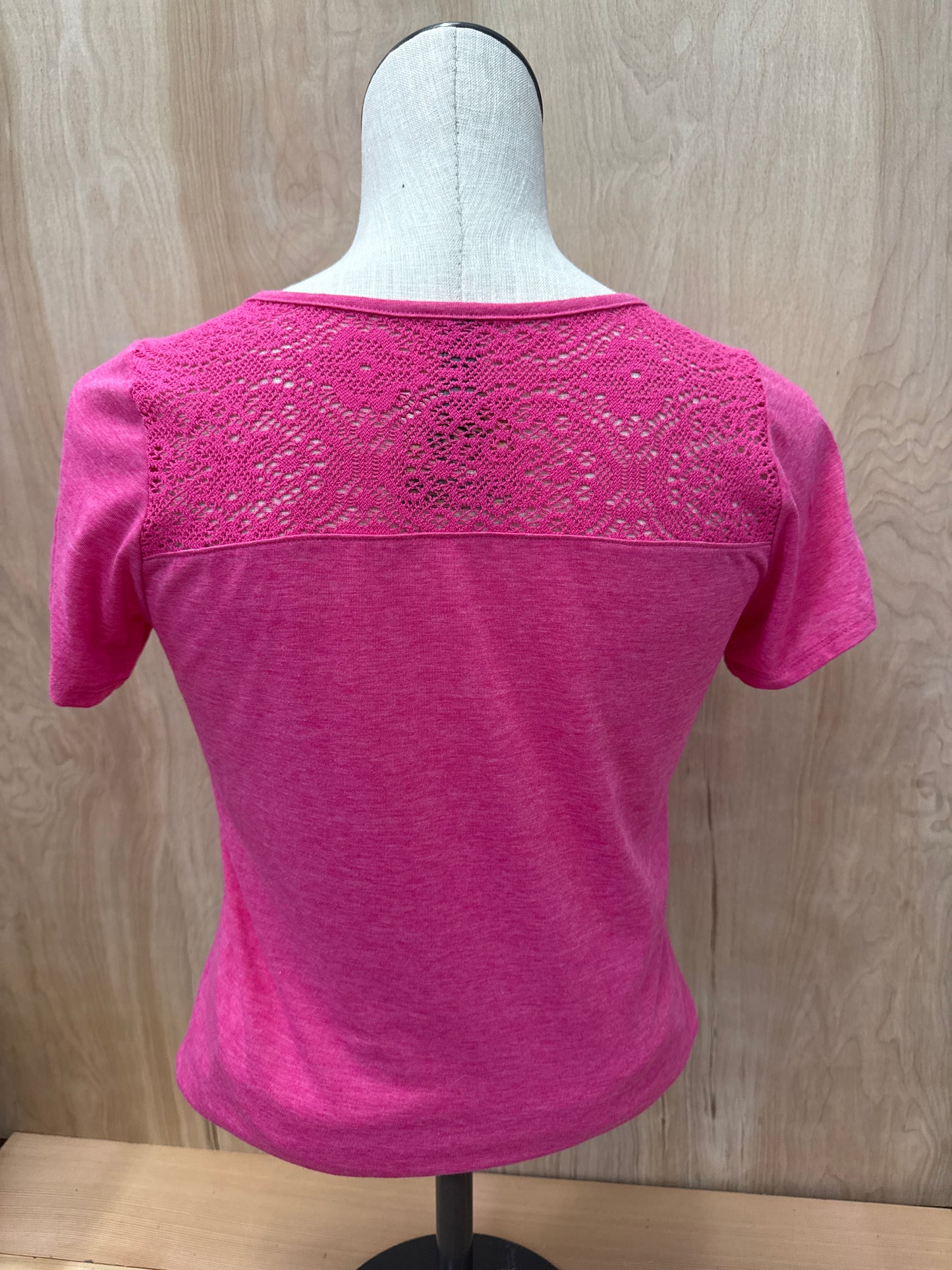 Lace Back Floral Skull