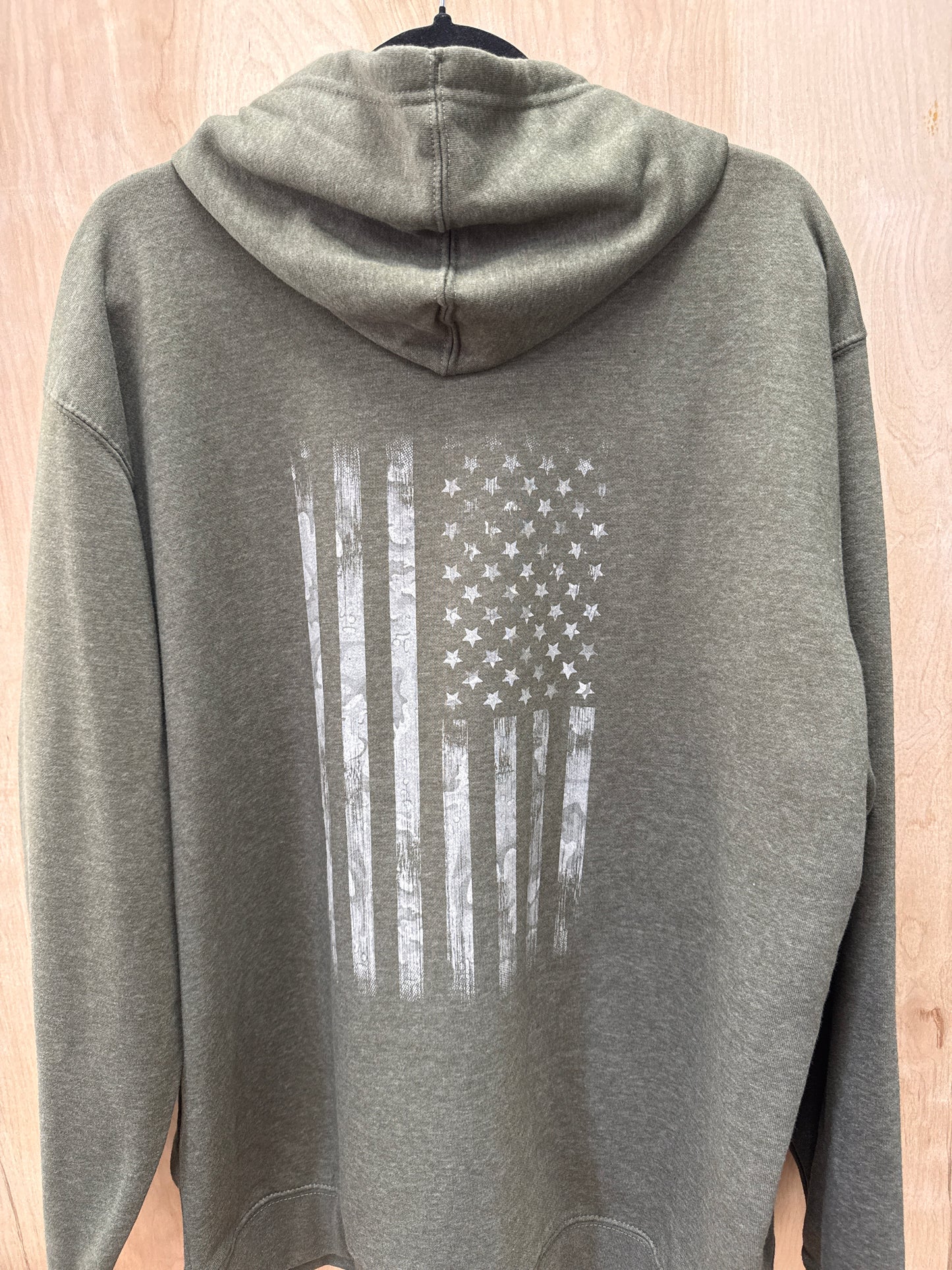 Camo Flag Hoodie