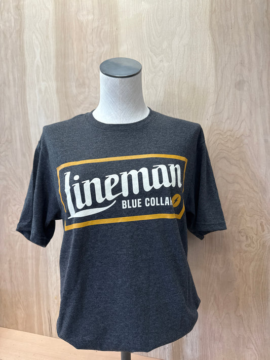 Lineman Blue Collar Tee