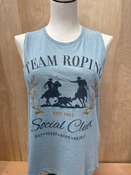 Team Roping Tank Top