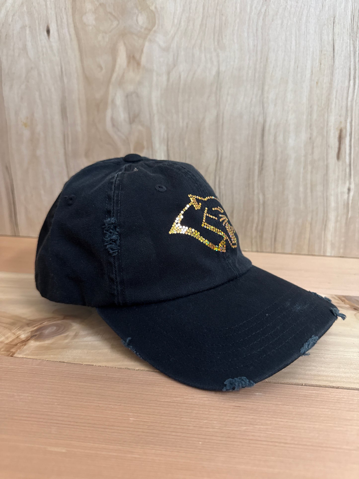 Cascade Cougar Distressed Spangled Hat