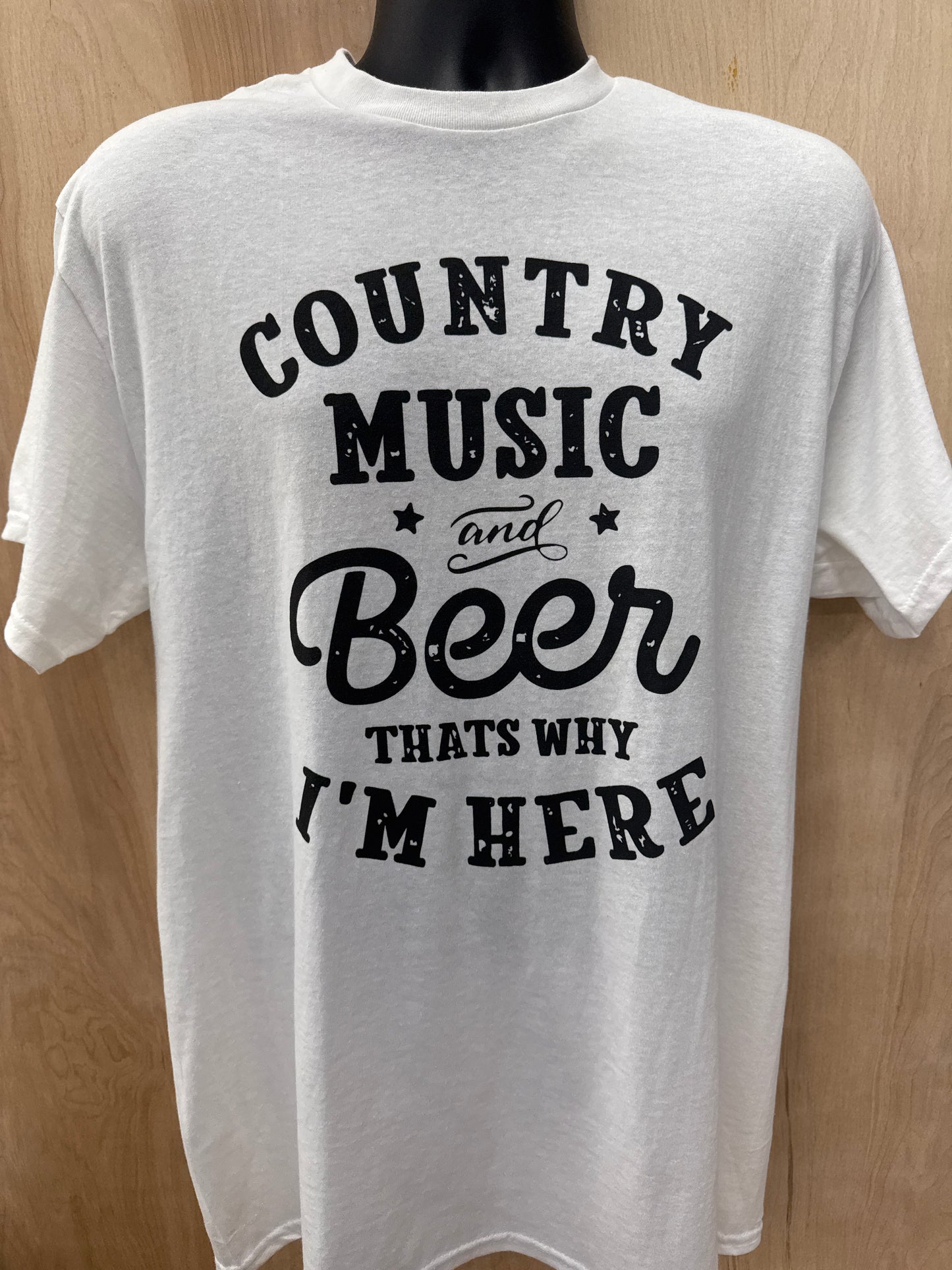 Country Music and Beer Tee