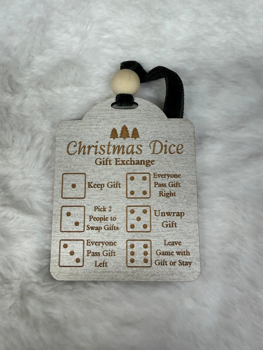 Christmas Dice Gift Exchange