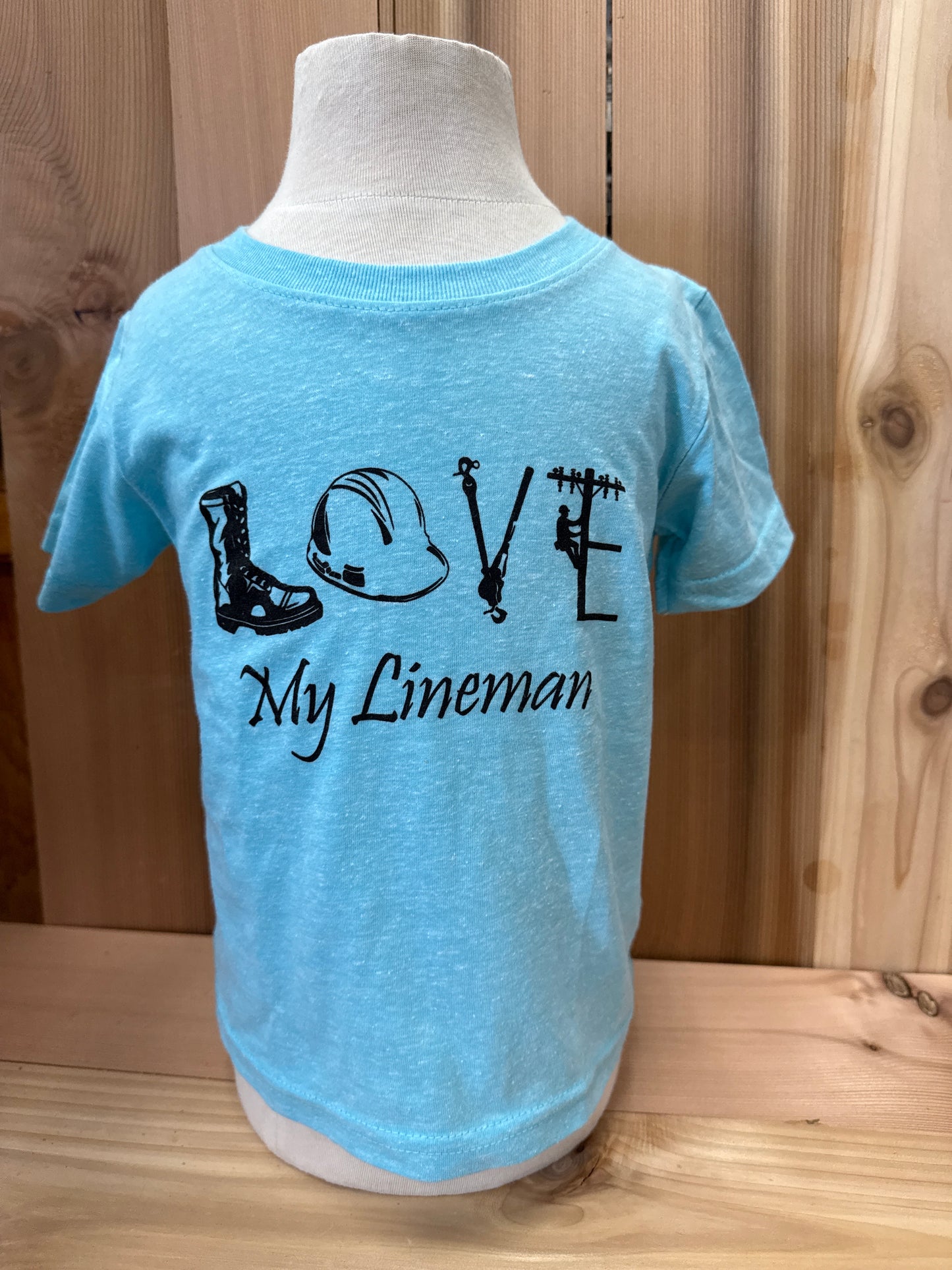 Love My Lineman Toddler Tee