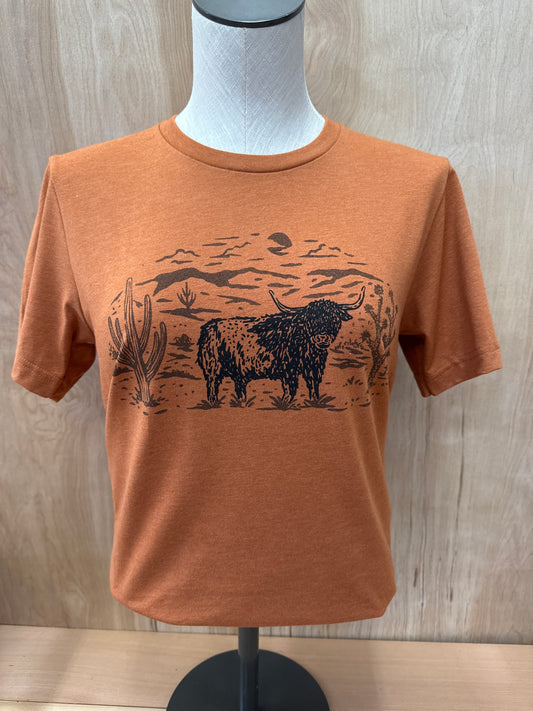 Highland Cow Tee
