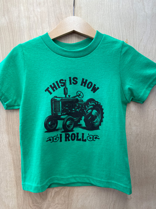 How I Roll Toddler Tee