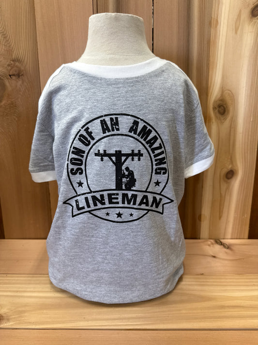 Son of An Amazing Lineman Tee