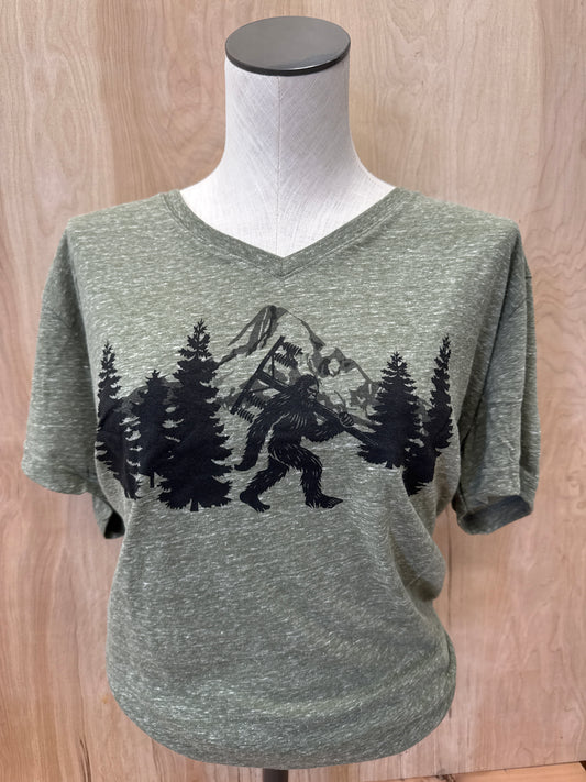 Sasquatch V-Neck Tee