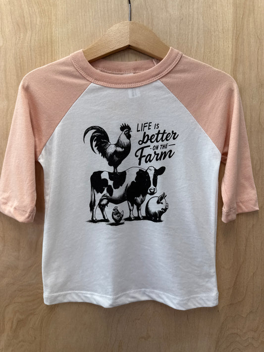 Life Is Better On The Farm BB Sleeves