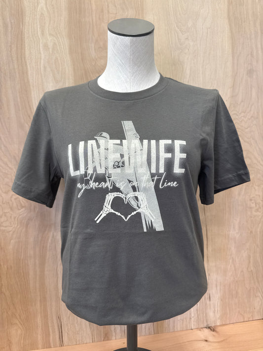 My Heart Is On That Line Tee