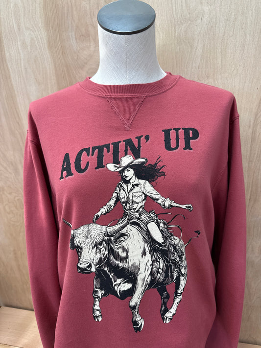 Actin' Up Crewneck