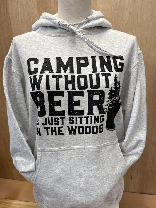 Camping Without Beer Hoodie