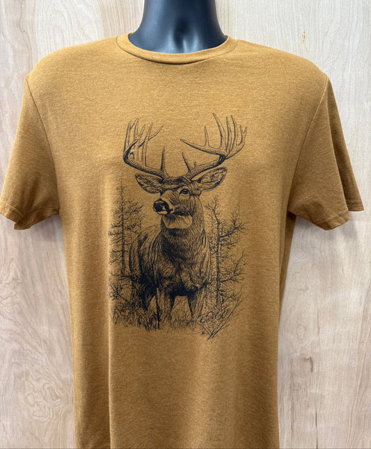 Detailed Deer Tee