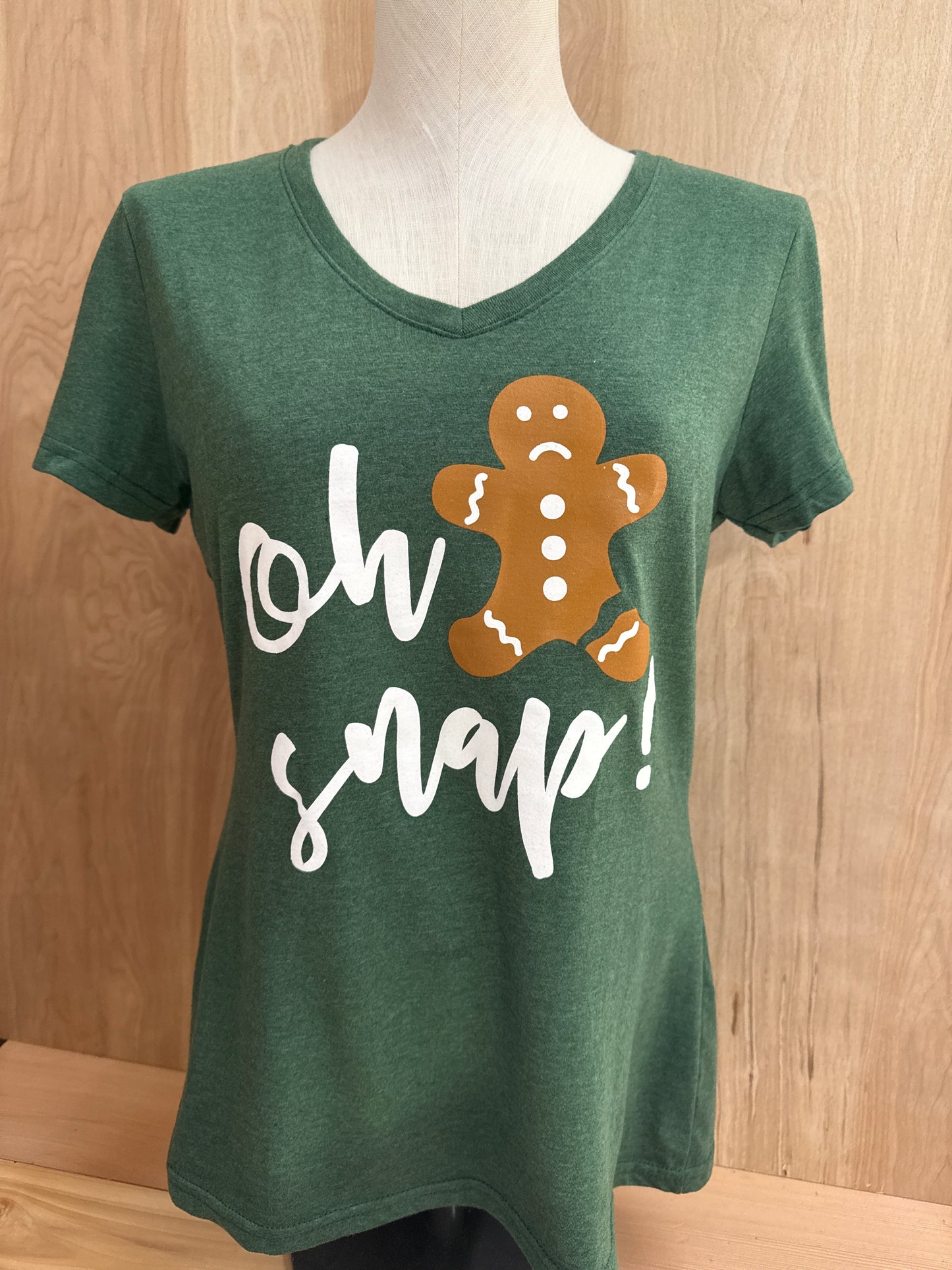 Oh Snap V-Neck Tee