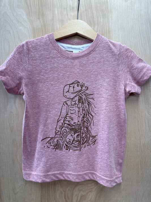Cowgirl Toddler Tee