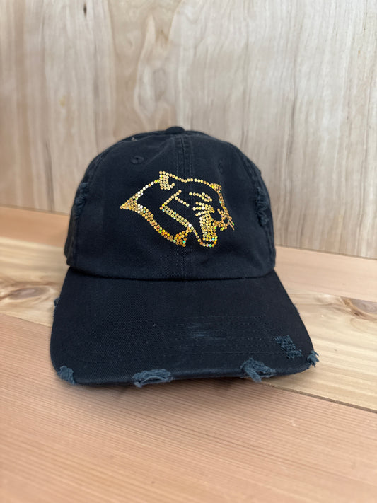 Cascade Cougar Distressed Spangled Hat