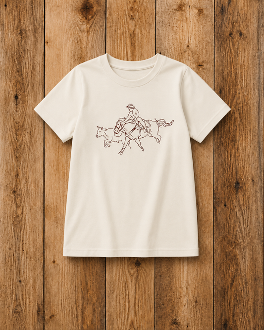 Calf Roper Toddle Tee