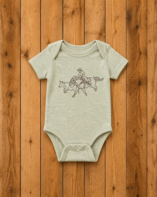 Calf Roper Romper