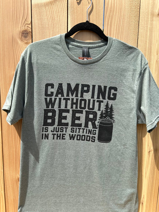 Camping Beer Tee