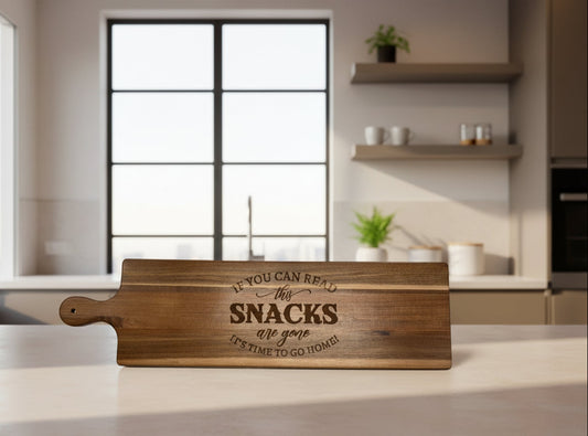 Snack Are Gone Charcuterie Board