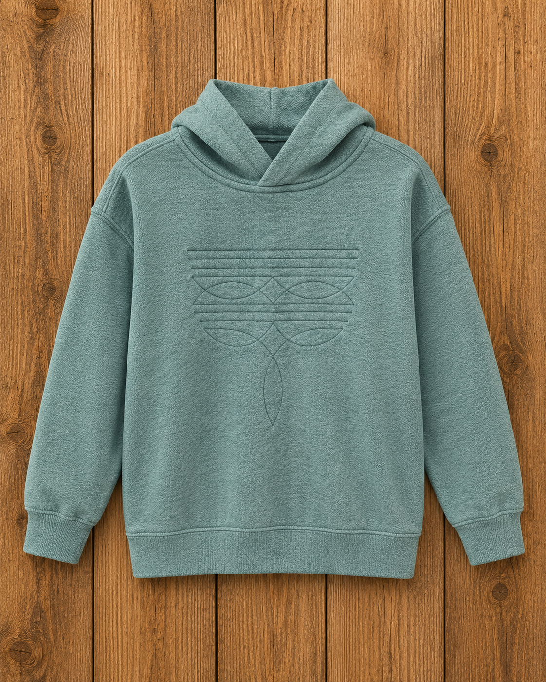 Boot Stitch Toddler Hoodie