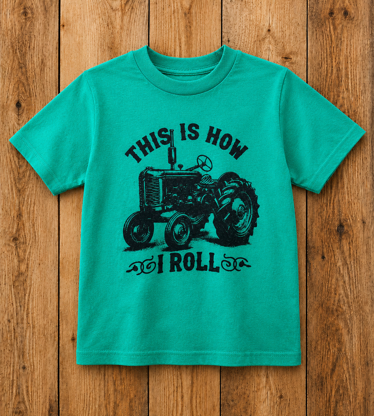 How I Roll Toddler Tee