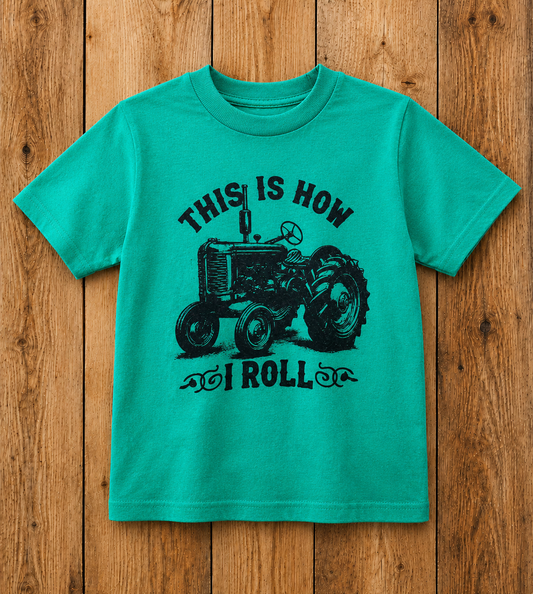 How I Roll Toddler Tee