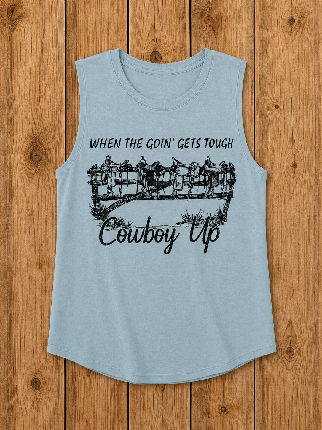 Cowboy Up Tank