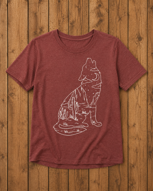 Howling Coyote Tee