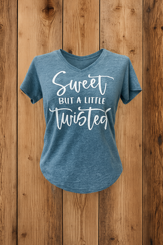 Sweet But Twisted V-Tee