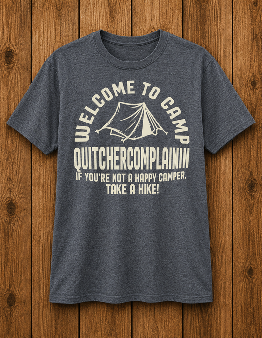 Welcome To Camp T-shirt