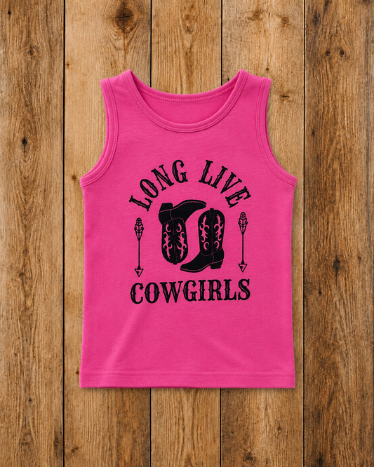 Long Live Cowgirl Youth Tank Top