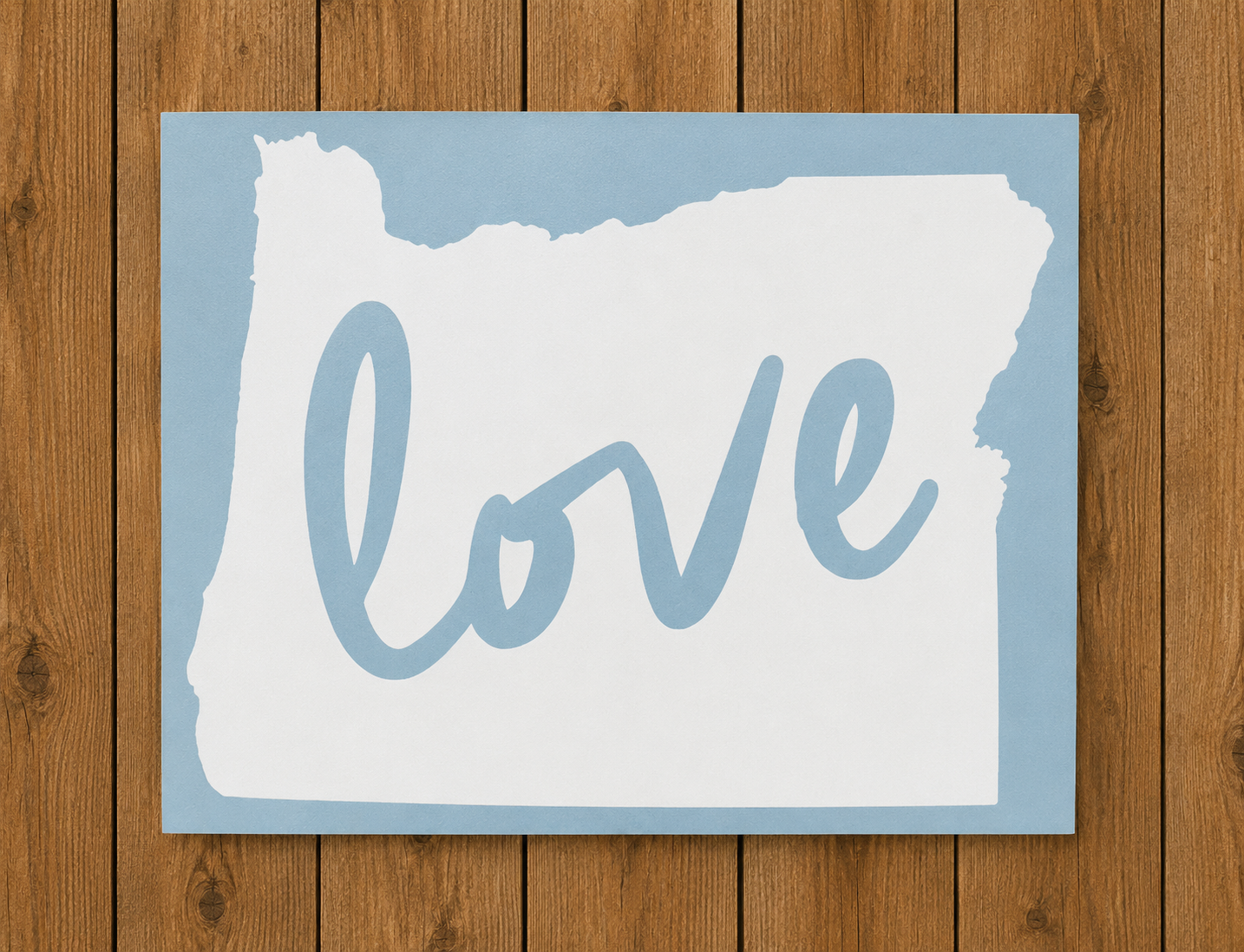 Oregon Love Decal