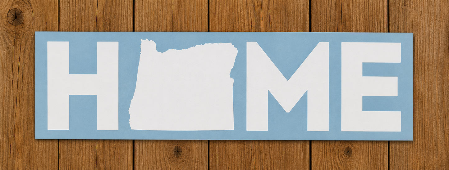 Oregon Home Decal