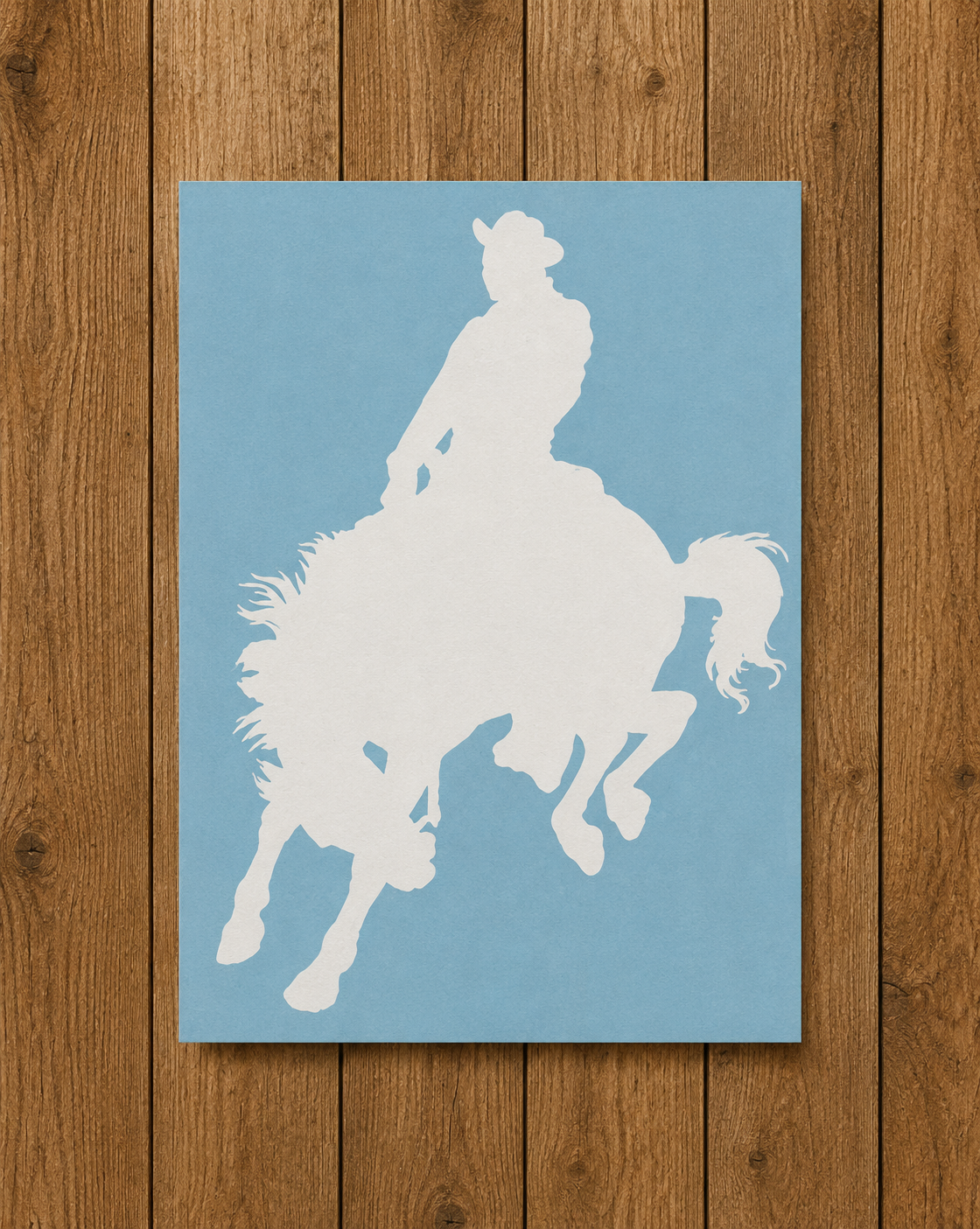 Buckin' Bronc Decal