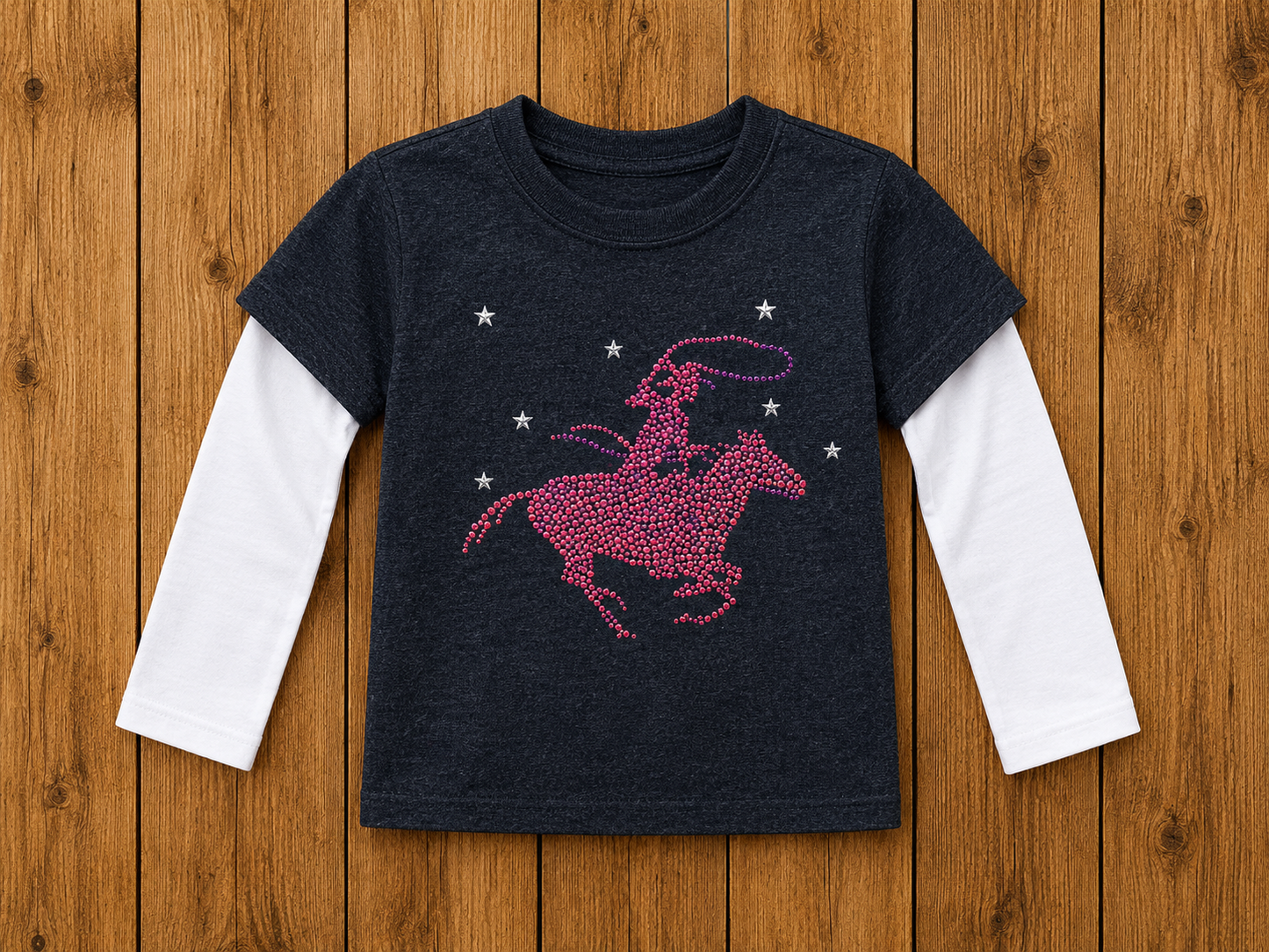 Bling Roper LS Sleeve Infant Tee